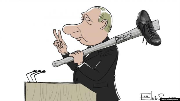 Політична карикатура Сергія Йолкіна
