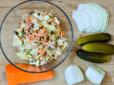 Дуже актуальний восени: Рецепт простого та ситного м'ясного салату із овочами