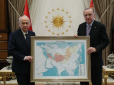 ​У Москві вже істерика: Ердоган позував біля карти 