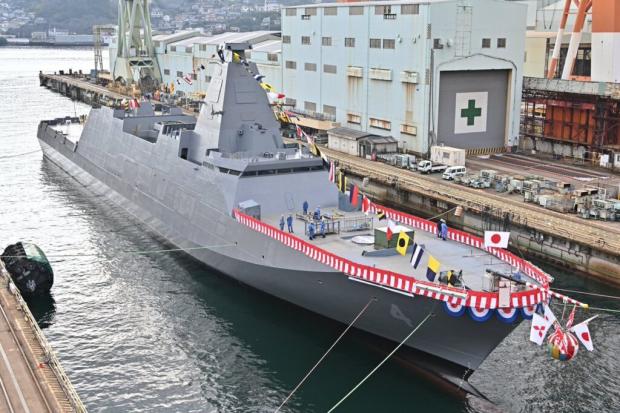 Спуск на воду фрегата Mikuma проекту Mogami для Сил самооборони Японії, фото з відкритих джерел