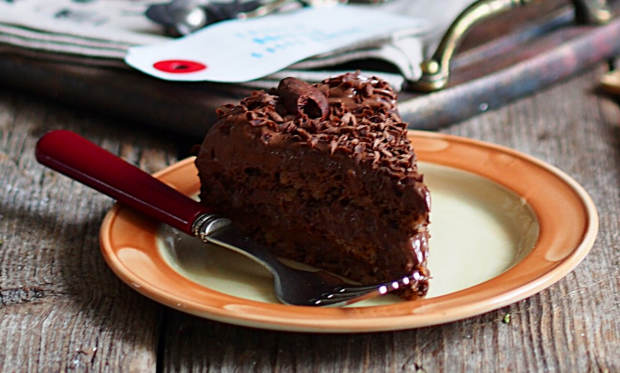 Шоколадний торт. Фото: MyHappyFood.