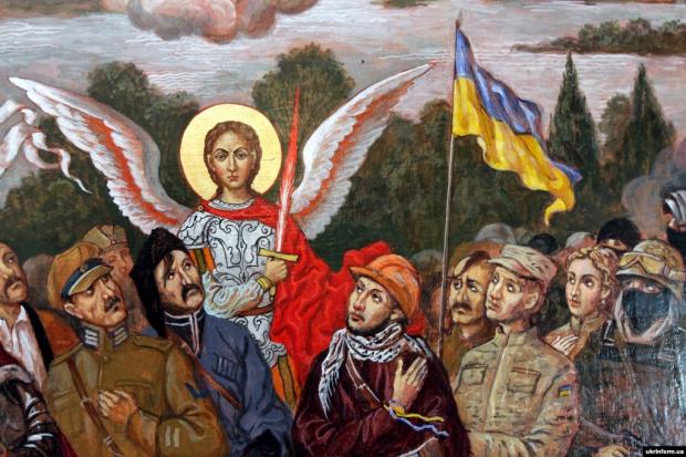 Ікона Пресвятої Богородиці – покровительки українських воїнів