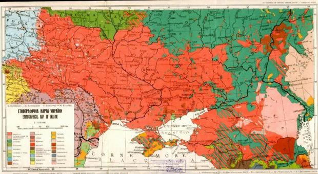 Етнографічна карта України