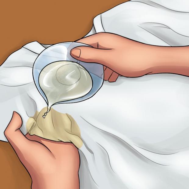 Як вивести пляму від поту на одязі (5minutecrafts)