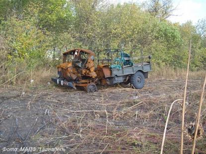 "ГАЗ 66", у якому їхали українські військові