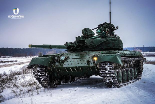 Модернізований Т-64БВ зразка 2022 року. Лютий 2022. Фото: ДК «Укроборонпром»