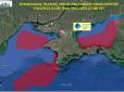 Москва під приводом маневрів ВМС блокує Україні виходи з Чорного та Азовського морів (карта)