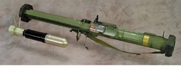 SMAW-D grenade launcher