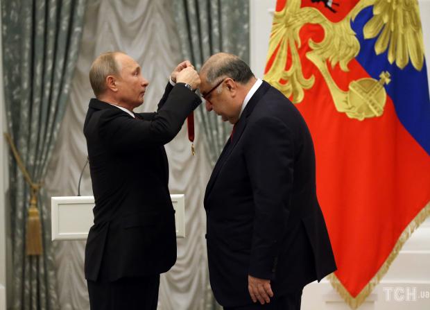 Алішер Усманов та Володимир Путін / © Getty Images