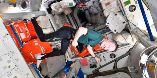 Німецький астронавт Маттіас Маурер. Фото: Twitter/@astro_matthias.