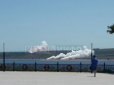 Почалося? Кримський міст огорнула димова завіса - соцмережі губляться у здогадках  (відео)