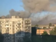 В окупованому Шахтарську пролунали потужні вибухи - горить склад із боєприпасами ворога (відео)
