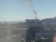 Піднявся стовп диму: Момент вибуху у Севастополі потрапив на відео, атаковано штаб Чорноморського флоту РФ