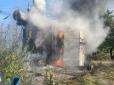 Окупанти обстріляли Слов'янську ТЕС, почалася пожежа (фото)