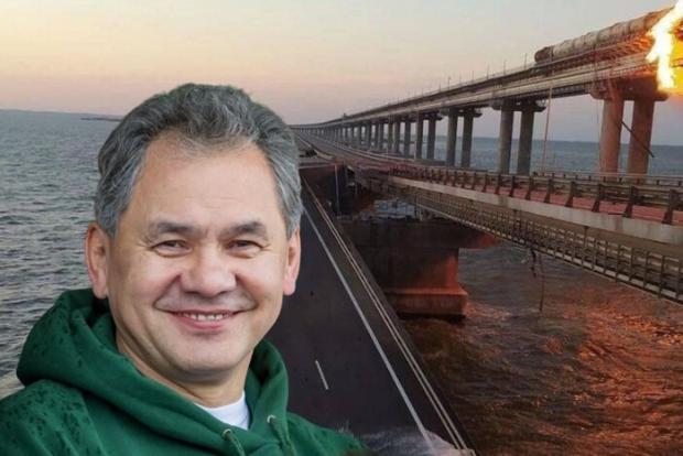 Шойгу не несе відповідальність за провал із захистом Кримського мосту