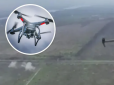 У повітряному просторі над Донеччиною стався бій дронів - виграв український БПЛА (відео)