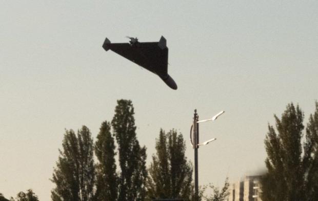дрон Shahed-136, атака росії по Києву 17 жовтня