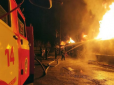 Спалахнула потужна пожежа: У Макіївці підірвали нафтобазу окупантів РФ
