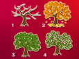 Психологічний тест: Оберіть дерево на картинці - і дізнайтеся, яка емоція у вас домінує