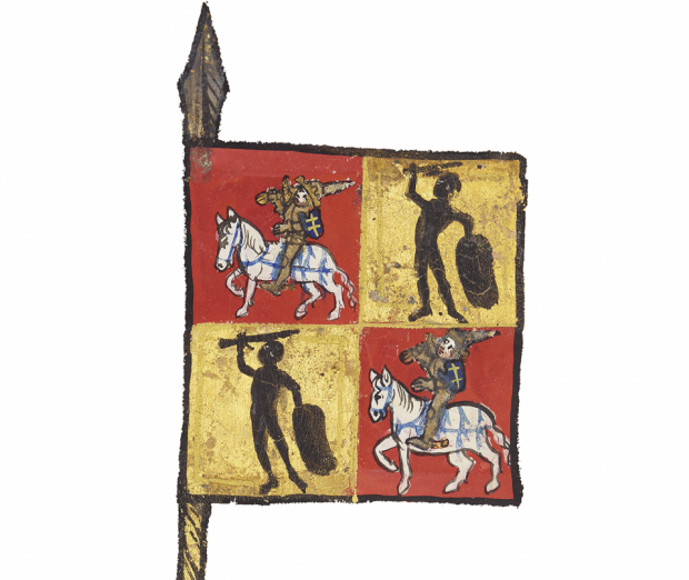 Прапор Великого князівства, під яким його представники прибули на Вселенський собор у Констанці