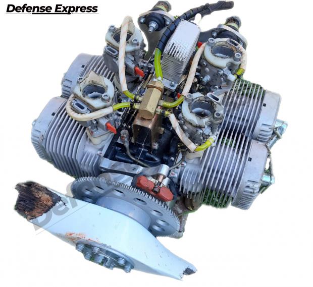 Двигун MD-550 з іранського Shahed-136, який дослідили вітчизняні фахівці, весна 2023 року