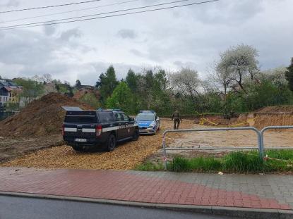 Wieliczka. Miejsce znalezienia ponad 700 sztuk amunicji