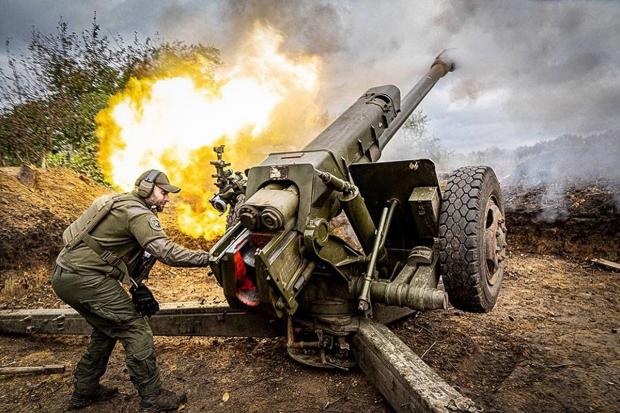 Артилерія ЗСУ поступово бере гору над ворогом / фото t.me/V_Zelenskiy_official
