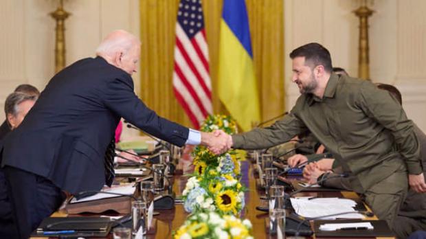 Президенти Джо Байден І Володимир Зеленський зустрілись у США