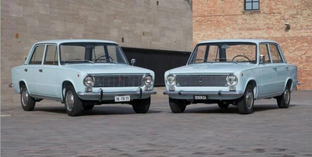 ВАЗ-2101 і Fiat 124 складно відрізнити один від одного