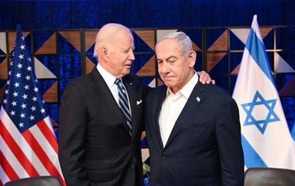 Президент США Джо Байден та прем'єр-міністр Ізраїлю Беньямін Нетаньягу