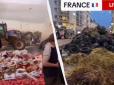 Вимагають обмежити імпорт сільгосппродукції: Фермери у Франції засипають міста перегноєм та погрожують заблокувати Париж