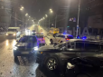 Поруч в авто сидів маленький син: У Києві п'яна водійка скоїла три ДТП та втікала від патрульних (відео)