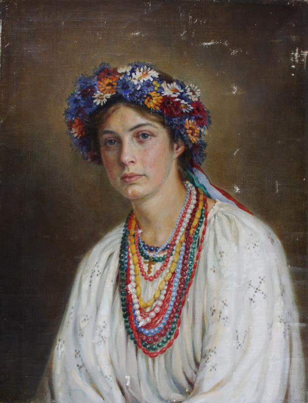 Портрет Єлизавети Скоропадської, який вважався втраченим (1922 рік, авторка – Ольга Мордвінова)