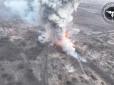 У небо піднявся стовп диму: Як БМП окупантів злетіла у повітря на Авдіївському напрямку (відео)