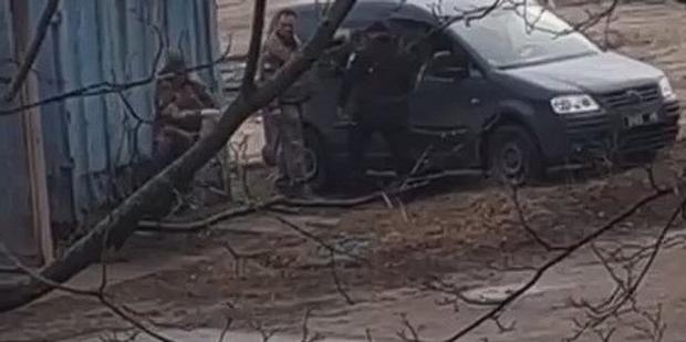 Місце інциденту (Фото:Скриншот відео News Sumy / Telegram)