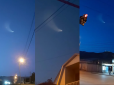 У небі над Грузією після випробувань російської ракети помітили дивне явище (фото)