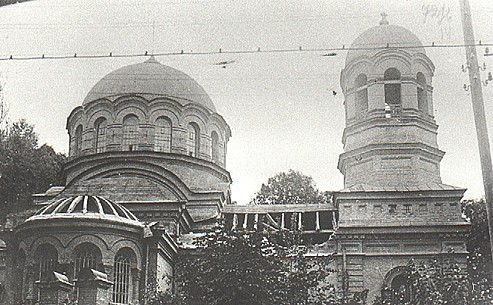 Стара Свято-Михайлівська церква на початку ХХ століття.