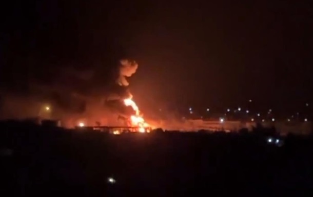 Пожежа у Луганську