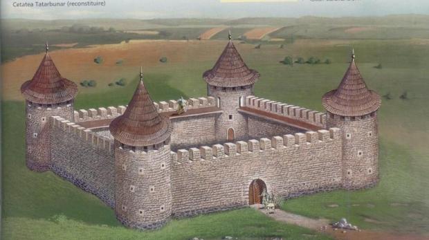 Татарбунарський замок був дуже мальовничим, як свідчать мандрівники 17 ст.