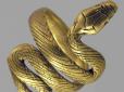 Музейники показали давньогрецький золотий перстень у вигляді змії, який належав багатому греку або римлянину з античного полісу на півдні України
