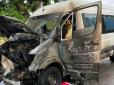 На Дніпропетровщині російський дрон поцілив у рейсовий автобус: Спалахнула пожежа, постраждали пасажири
