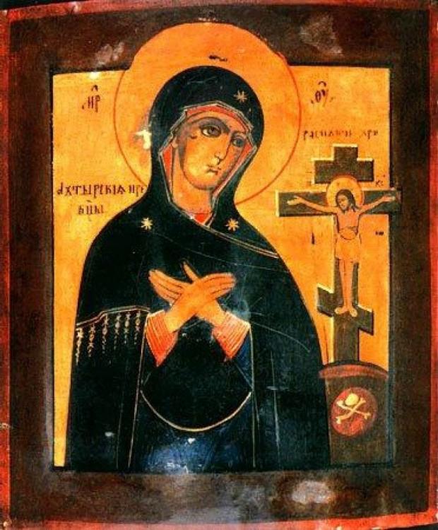 Охтирська ікона Божої Матері, XVIII ст. / Вікіпедія