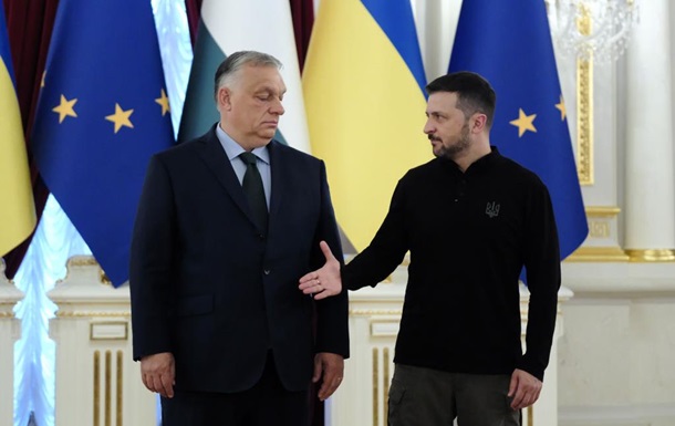 Зеленський і Орбан провели переговори у Києві