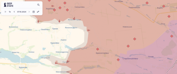 Ворог окупував Красногорівку