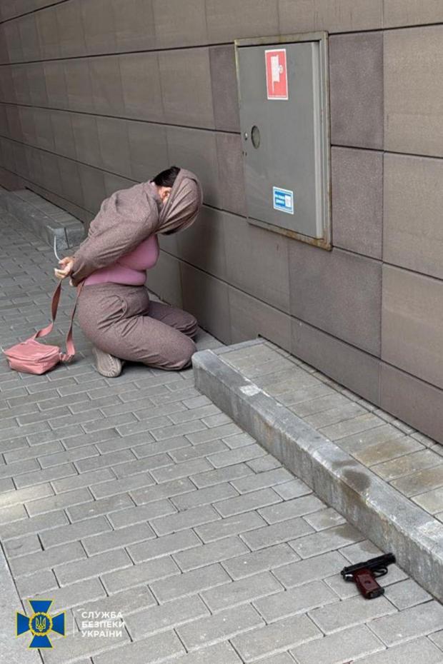 Нападниця на Стерненка / фото СБУ