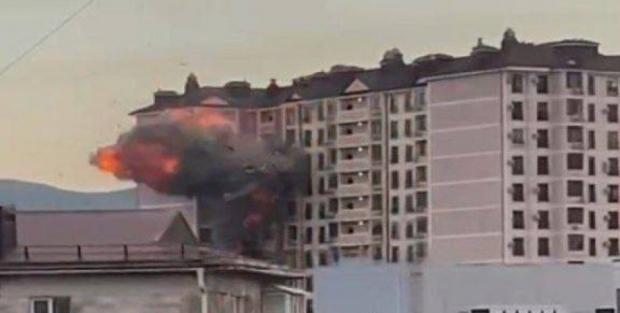 ППО і РЕБ Новоросійська спрямували БпЛА у житлову багатоповерхівку