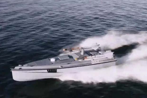 З'явилися знімки нового українського морського дрона Magurа V7 / фото navalnews