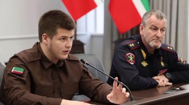  Адам Кадиров на посаді куратора регіонального міністерства внутрішніх справ Фото: Telegram/МВС.95