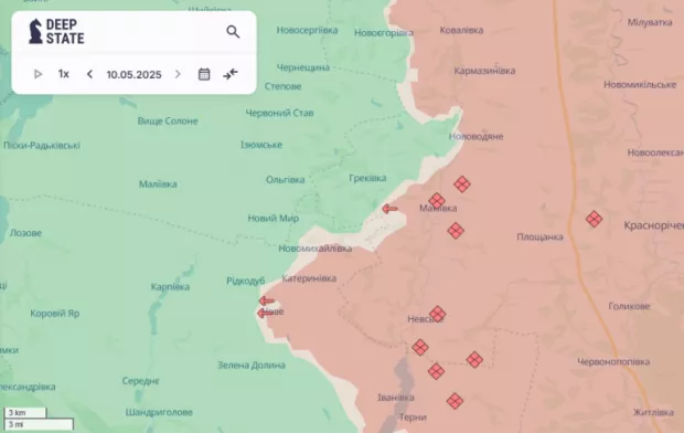 Ситуація біля Макіївки