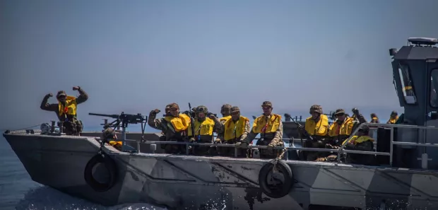 Навчання підрозділів 37 окремої бригади морської піхоти ВМС ЗСУ. Фото: 37-ї ОБрМП